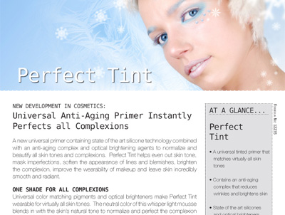 Perfect Tint Sell Sheet